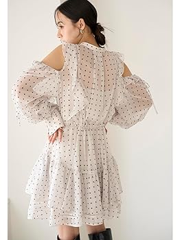 Amazon.co.jp: [スナイデル] シフォンフリルミニワンピ